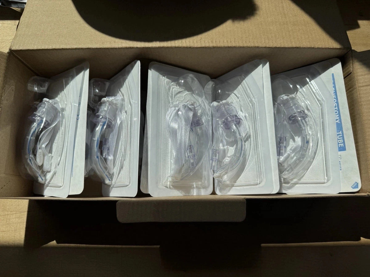 10 Pack— Tracheostomy Tube (cuffed)- Expires In 2030- SEALED